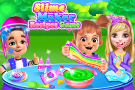 Slime Maker Recipes Game Cooking Games FUN free screenshot 2