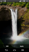 Waterfall Wallpaper With Sound screenshot 2