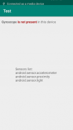 Gyroscope checker screenshot 1