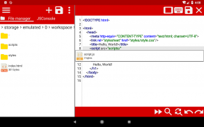 WebCode - html, css, js ide screenshot 8