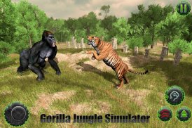 Angry gorilla vs Dinosaur: Wild Jungle Battle screenshot 2