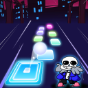 Sans Undertale FNF mod Hop Tiles