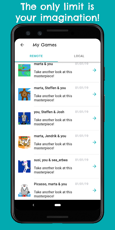 ScribbleX – A Social Drawing Game::Appstore for Android