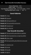 Özel Güvenlik Hizmetleri Kanunu screenshot 0