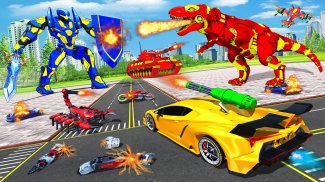 Robot Transform Robot Car Game screenshot 8