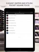 Pocket Square Folds - How To Tie Guide screenshot 0
