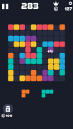 Hex Fill : 1010 Square & Hexagon Blocks Puzzle screenshot 1