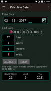 Age and Date Calculator screenshot 2