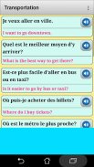 วลีภาษาฝรั่งเศสสำหรับนักเดินทาง screenshot 0