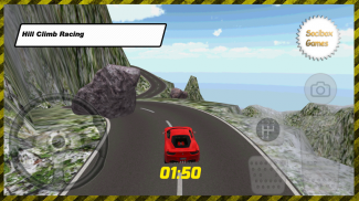 Nieve Súper Hill Climb Racing screenshot 1