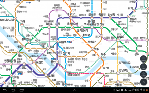 Subway - Navigasi Subway Korea screenshot 1