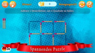 Streichhölzer Puzzle screenshot 4