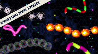 Worm Slithering Rivals Arena - Slither to Grow screenshot 2