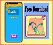 Chain Go Knots 3D screenshot 0