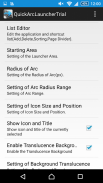 [TRIAL] Quick Arc Launcher screenshot 1