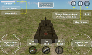 Batalha de Tanques: Guerra 3D screenshot 15