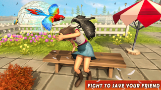 Flying Parrot Pet Games screenshot 1