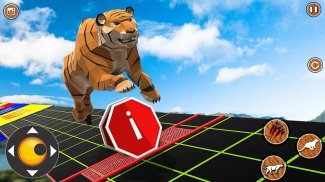 Tiger Parkour 3D: Wild Animal Run screenshot 5