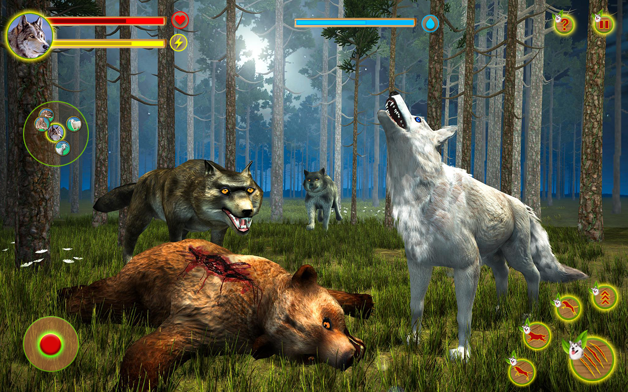 Wolf Simulator Attack 3D - Загрузить APK для Android | Aptoide