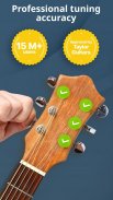 吉他调音器 免费 - 调音器 用于您的原 声吉他 和 电吉他 小提琴音 或 尤克里里 大提琴 screenshot 1