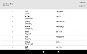 Tsjechische woorden leren met Smart-Teacher screenshot 5