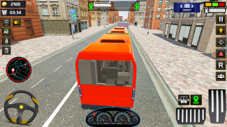 Coach Bus Train Driving Games screenshot 0