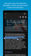 BlackBerry Enterprise BRIDGE screenshot 1