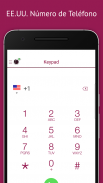 iPlum: Número de teléfono EE UU, Canadá, 800 Toll screenshot 0