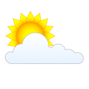 Sun and Clouds Live Wallpaper Icon