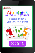 Learn Numbers Flash Cards Game screenshot 1