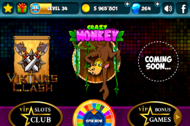 Slots - Crazy Monkey ★ FREE screenshot 5