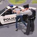Police Chase Cop Car Driver Icon