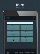 OSINT-D screenshot 1