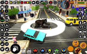 Angry Gorilla Rampage: Thành phố Mad King Kong screenshot 10