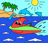 Coloring pages for children : transport screenshot 11