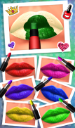 Lip Art 3D ASMR Satisfying Lipstick Makeover Game screenshot 9