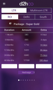 d2h infinity: Recharge & Packs screenshot 9