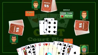 Card Game Court Piece حکم screenshot 3
