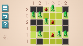 Zelte und Bäume Puzzles screenshot 0