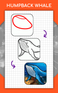 တိရိစ္ဆာန်များကိုဆွဲပုံ။ ပုံဆွဲသင်ခန်းစာများ screenshot 20