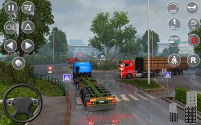 Euro Truck Driving Games 3D screenshot 2