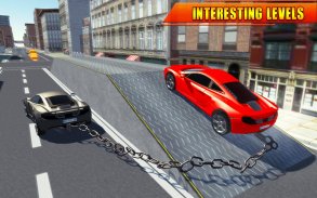 Chained Cars Impossible Tracks screenshot 2