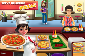 Pizza Maker Restaurant Cash Register: Cooking Game screenshot 1