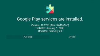 Play Services Info (Update) screenshot 2