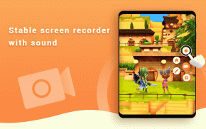 Grabador de pantalla con audio - Editor de video screenshot 0