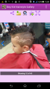 Boy Kid Hairstyle Gallery screenshot 3