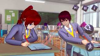 Anime High School Boy Life 3D screenshot 2