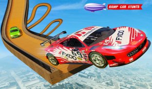 منحدر سباق السيارات المثيرة لعبة السيارات المتطرفة screenshot 9