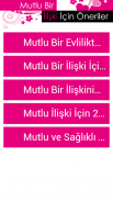 Mutlu Bir İlişki İçin Öneriler screenshot 0