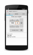 Weight Tracker ++ screenshot 6